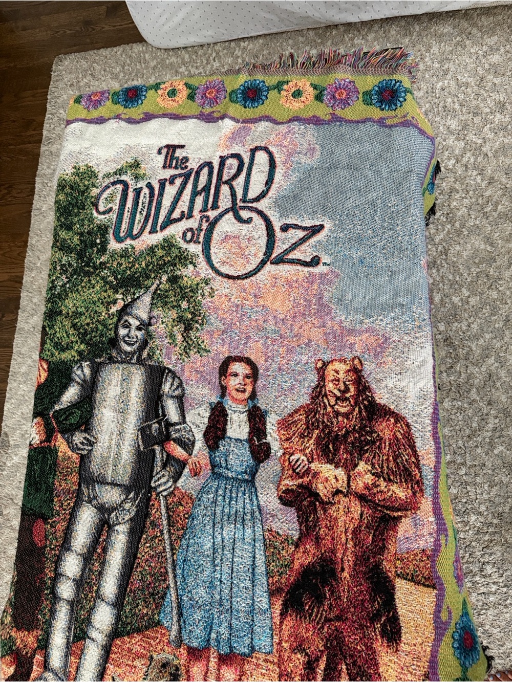 The Wizard of Oz Multicolor Decorative Throw Blanket